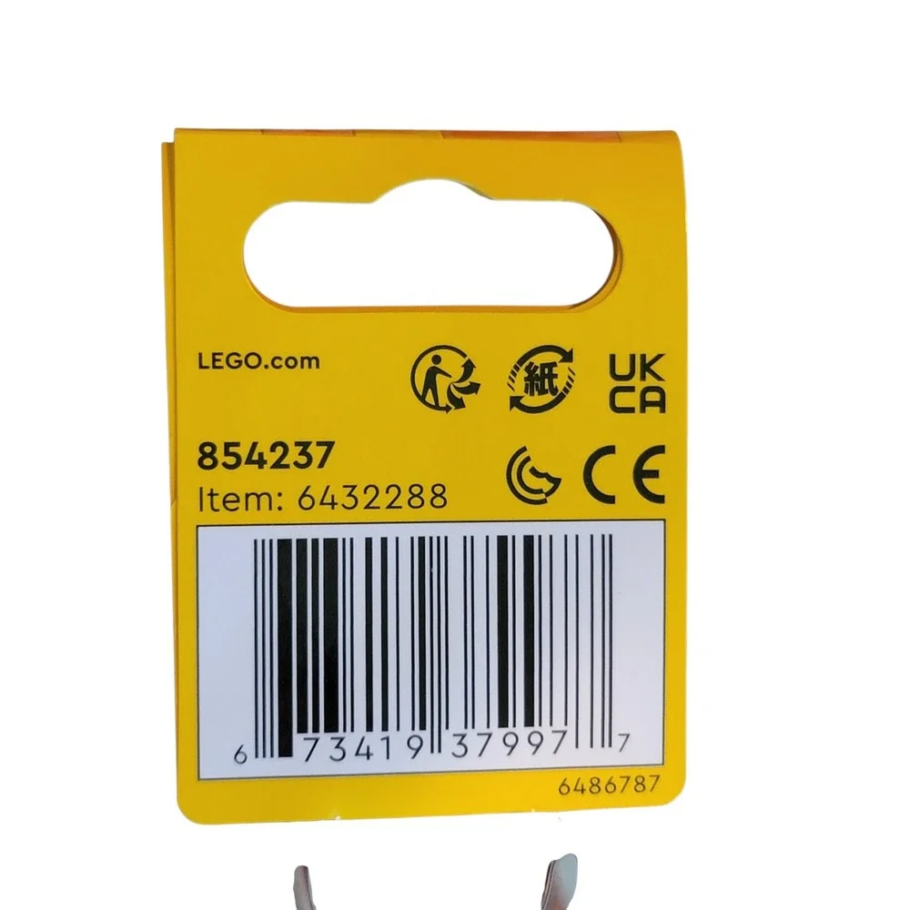 LEGO Blue Brick Keychain Dark Blue‎ New 854237 Classic Accessory